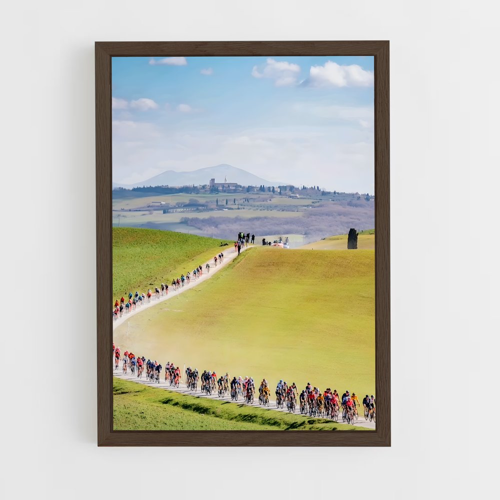 Poster Strade bianche – affiche Cyclisme (vue 5)